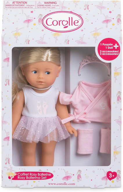 Corolle Mini Corolline Doll - Rosy Ballerina Set Corolle Mini Corolline Doll - Rosy Ballerina Set