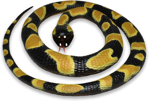Wild Republic -Rubber Snake Ball Python - 116cm Wild Republic -Rubber Snake Ball Python - 116cm
