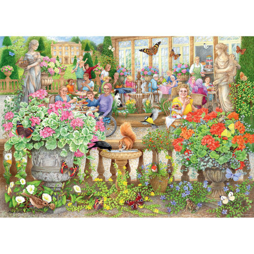 Ravensburger 1000pc - Cozy Cafe No.2 Secret Garden Puzzle Ravensburger 1000pc - Cozy Cafe No.2 Secret Garden Puzzle
