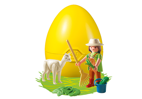 Playmobil - Zookeeper with Alpaca 4944