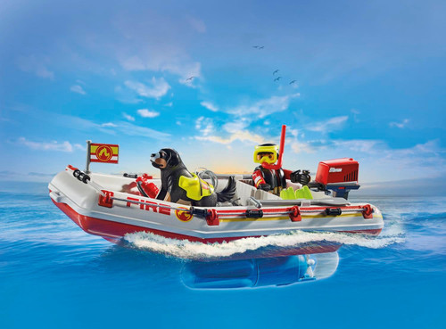 Playmobil - Fireboat with Aqua Scooter 71464 Playmobil - Fireboat with Aqua Scooter 71464