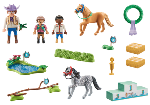 Playmobil - Horses of Waterfall - Pony Tournament 71495