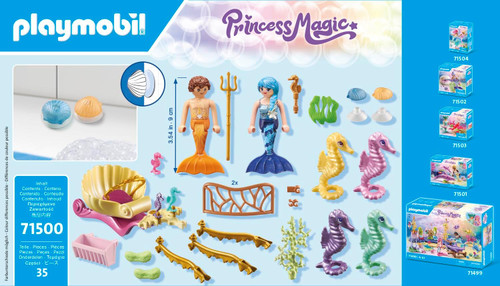 Playmobil - Princess Magic - Mermaid Seahorse Carriage 71500