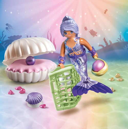 Playmobil - Princess Magic -   Mermaid with Pearl Seashell 71502