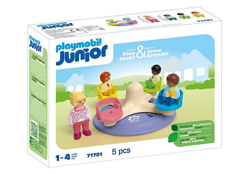 Playmobil Junior - Number-Merry-Go-Round 71701