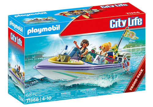 Playmobil City Life - Honeymoon Speedboat Trip 71366