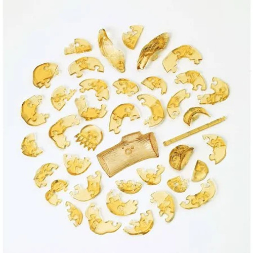 Crystal Puzzle 3D - Gold Owl