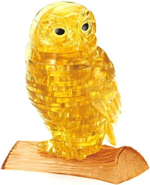 Crystal Puzzle 3D - Gold Owl