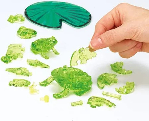 Crystal Puzzle 3D - Frogs 48 piece Crystal Puzzle 3D - Frogs 48 piece