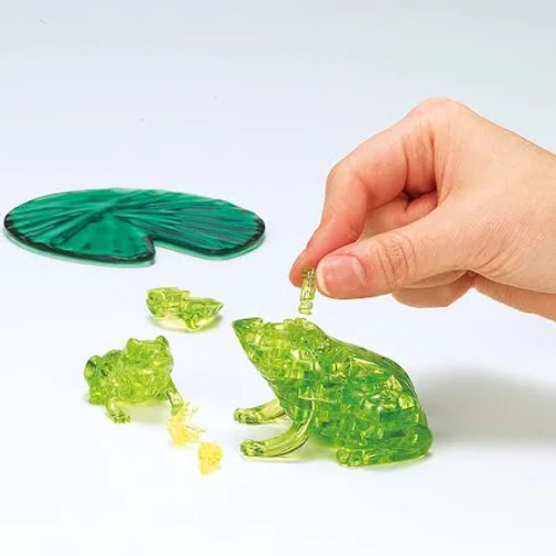 Crystal Puzzle 3D - Frogs 48 piece Crystal Puzzle 3D - Frogs 48 piece