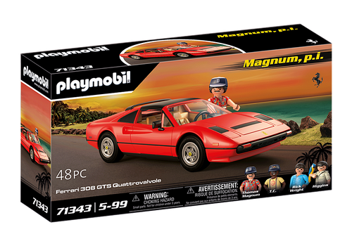 Playmobil - Magnum, p.i. Ferrari 308 GTS Quattrovalvole 71343