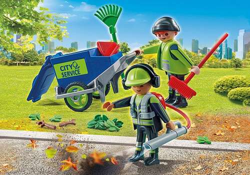 Playmobil - Action Heroes - Street Cleaning Team 71434