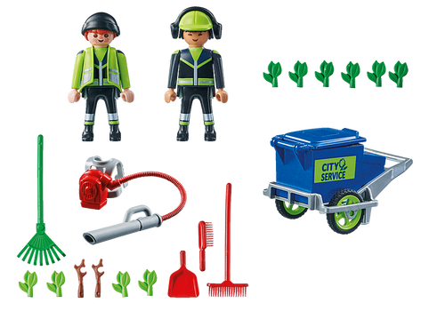 Playmobil - Action Heroes - Street Cleaning Team 71434