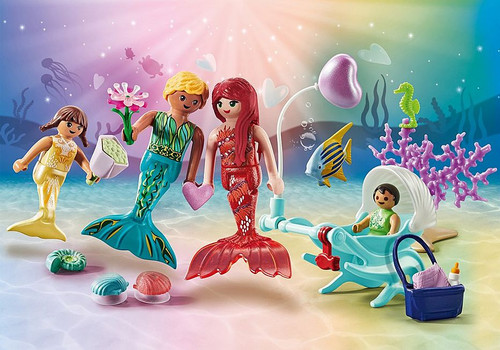 Playmobil Princess Magic - Loving Mermaid Family 71469 Playmobil Princess Magic - Loving Mermaid Family 71469