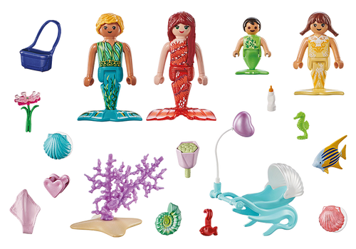 Playmobil Princess Magic - Loving Mermaid Family 71469 Playmobil Princess Magic - Loving Mermaid Family 71469