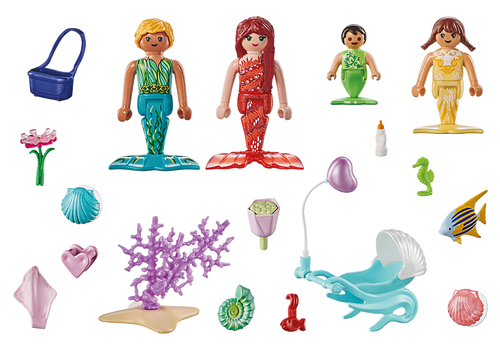 Playmobil Princess Magic - Loving Mermaid Family 71469