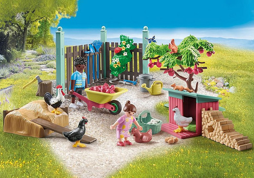 Playmobil - My Life - Little Chicken Farm in the Tiny House Garden 71510
