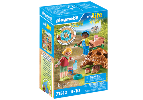 Playmobil - My Life - Care of the Hedgehog Family 71512