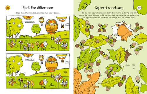 Usborne - 100 Children's Puzzles And Games - Holiday Usborne - 100 Children's Puzzles And Games - Holiday