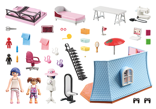 Playmobil - Miraculous: Marinette's Loft 71334