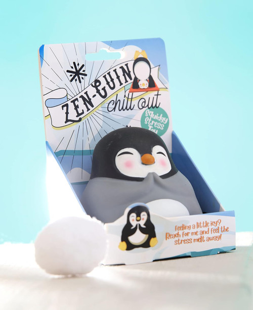 Zen-Guin Chill Out Squeeze Toy