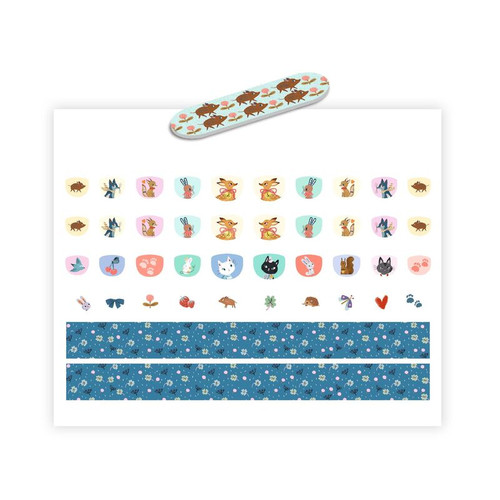 Djeco - 60 Cutie Nail Stickers Djeco - 60 Cutie Nail Stickers