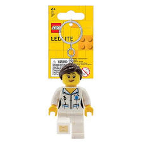 LEGO Iconic - LED Light Keyring - Female Nurse LEGO Iconic - LED Light Keyring - Female Nurse