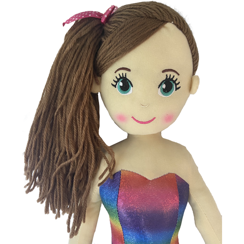 Cotton Candy - 70cm Asia Rainbow Flip Sequinned Tail Mermaid Cotton Candy - 70cm Asia Rainbow Flip Sequinned Tail Mermaid