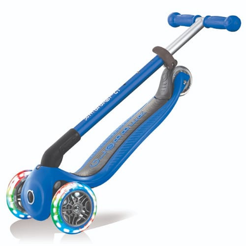 Globber PRIMO FOLDABLE LIGHTS - Navy Blue