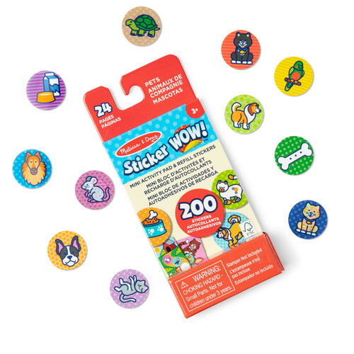 Melissa & Doug - Sticker WOW! Refill Stickers - Pets Melissa & Doug - Sticker WOW! Refill Stickers - Pets