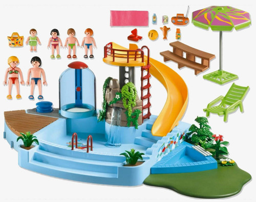 Playmobil City Life - Pool with Water Slide 4858 Playmobil City Life - Pool with Water Slide 4858