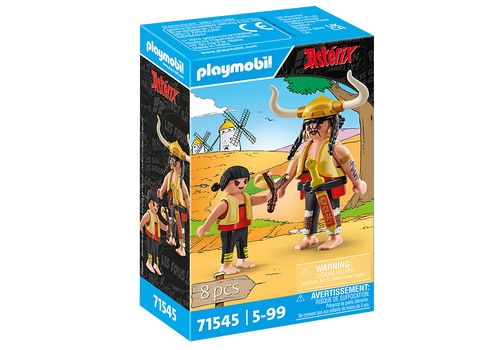 Playmobil - Asterix - Huevos y Bacon and Pepe 71545