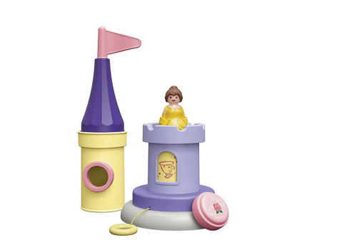 Playmobil 1.2.3 & Disney - Belle's Play Tower with Sound 71458
