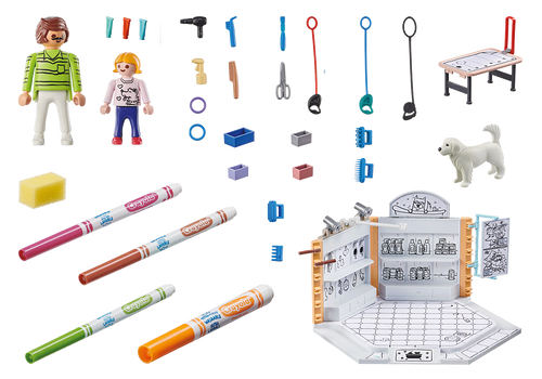 Playmobil Colour - Dog Salon 71514