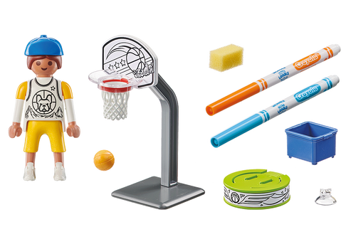Playmobil Colour - Skater Basketball Player 71516