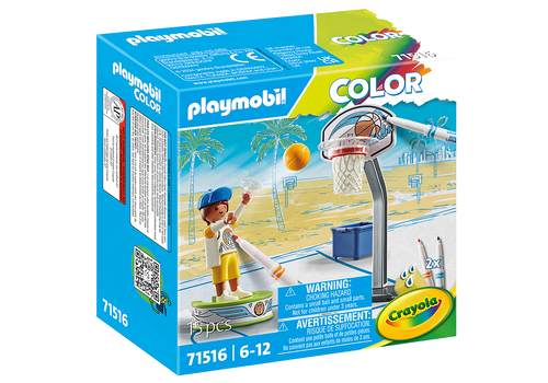 Playmobil Colour - Skater Basketball Player 71516