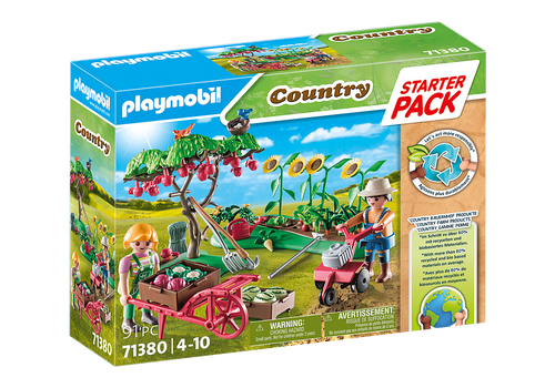 Playmobil Country - Starter Pack Vegetable Garden 71380