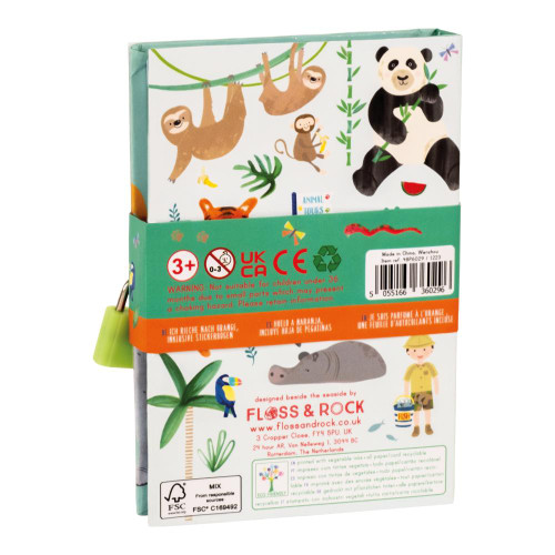 Floss & Rock - My Secret Scented Diary - Jungle Floss & Rock - My Secret Scented Diary - Jungle