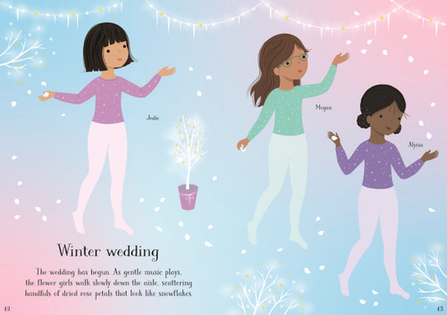 Usborne - Little Sticker Dolly Dressing - Bridesmaids