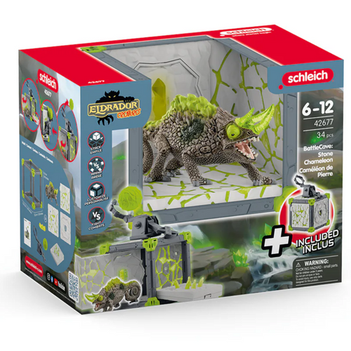 Schleich Eldrador - BattleCave Stone Chameleon 42677 Schleich Eldrador - BattleCave Stone Chameleon 42677