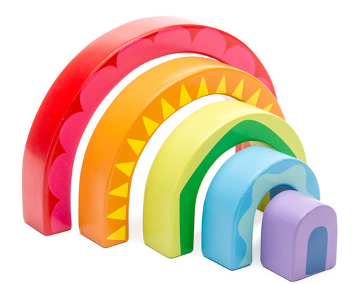 Le Toy Van - Petilou Rainbow Tunnel Toy Le Toy Van - Petilou Rainbow Tunnel Toy