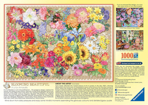 Ravensburger 1000pc -  Blooming Beautiful Puzzle 00121-8