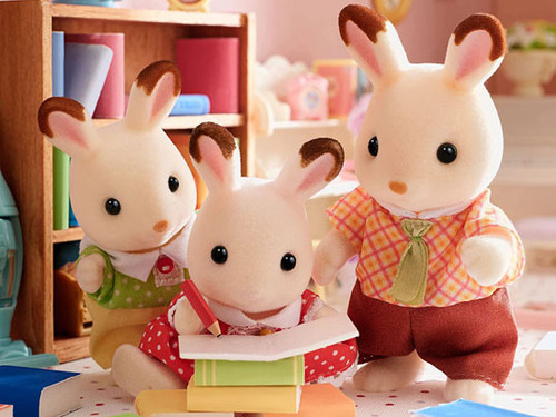 Sylvanian Families - Chocolate Rabbit Family Sylvanian Families - Chocolate Rabbit Family