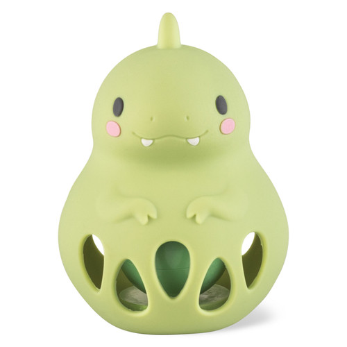 Tiger Tribe - Silicone Rattle - Dino Tiger Tribe - Silicone Rattle - Dino