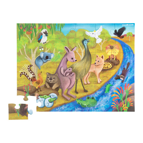 Crocodile Creek - Classic Floor Puzzle 36 pc - Outback Adventures