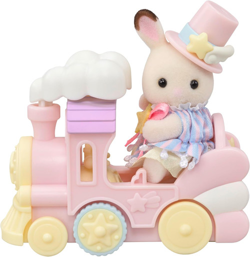 Sylvanian Families - Amusement Park Ride Set - Plane & Train