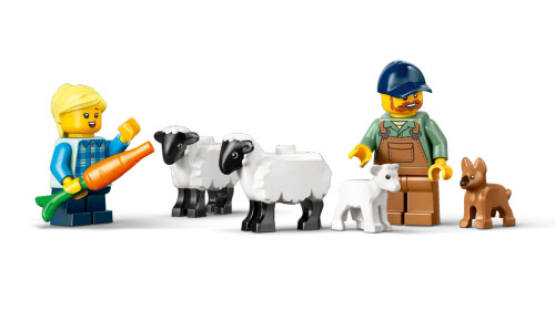 LEGO® City - Red Farm Tractor with Trailer & Sheep 60461