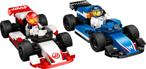 LEGO® City - F1® Williams Racing & Haas F1® Race Cars 60464 LEGO® City - F1® Williams Racing & Haas F1® Race Cars 60464