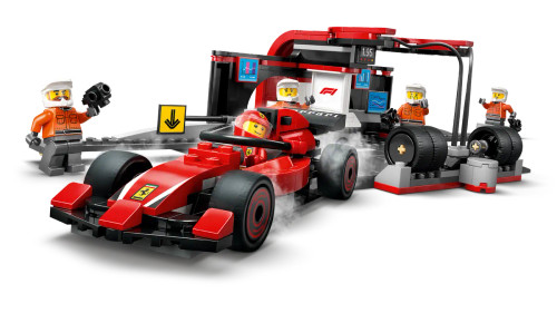 LEGO® City - F1® Pit Stop & Pit Crew with Ferrari Car  60443 LEGO® City - F1® Pit Stop & Pit Crew with Ferrari Car  60443