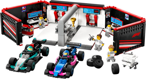 LEGO® City - F1® Garage & Mercedes-AMG & Alpine Cars  60444 LEGO® City - F1® Garage & Mercedes-AMG & Alpine Cars  60444